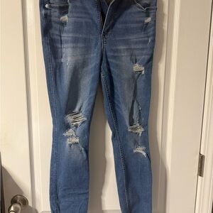 Old Navy Light Blue Rockstar Jeans